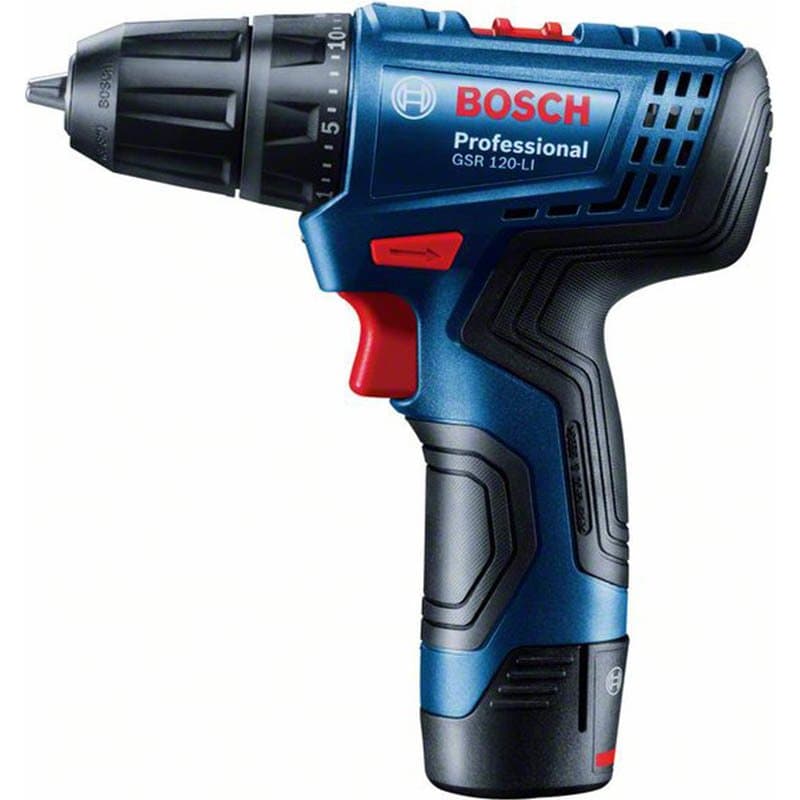 BOSCH GSR 120-Lİ AKÜLÜ DARBESİZ VİDALAMA 12V 2X2,0AH ÇANTALI