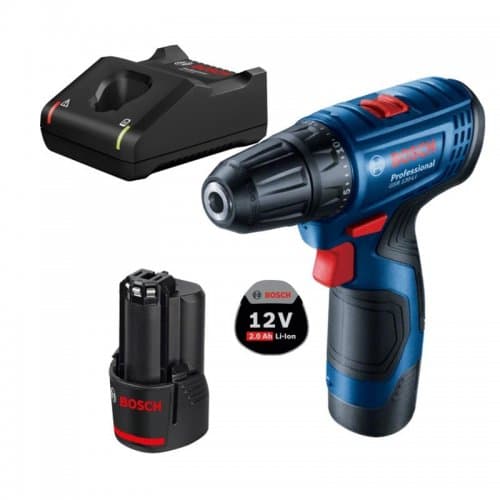 BOSCH GSR 120-Lİ AKÜLÜ DARBESİZ VİDALAMA 12V 2X2,0AH ÇANTALI