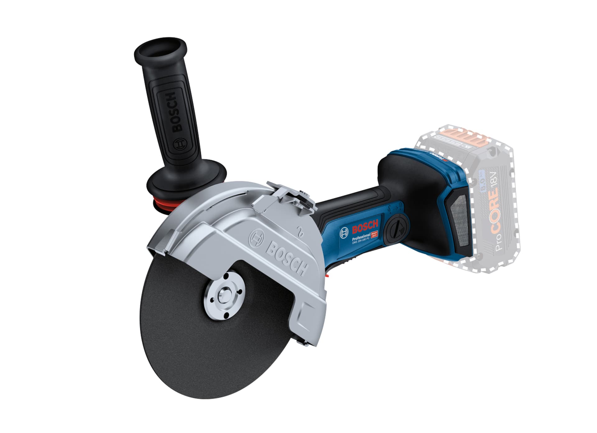 BOSCH GWS 18V-180 PC AKÜLÜ TAŞLAMA 180 MM (SOLO)