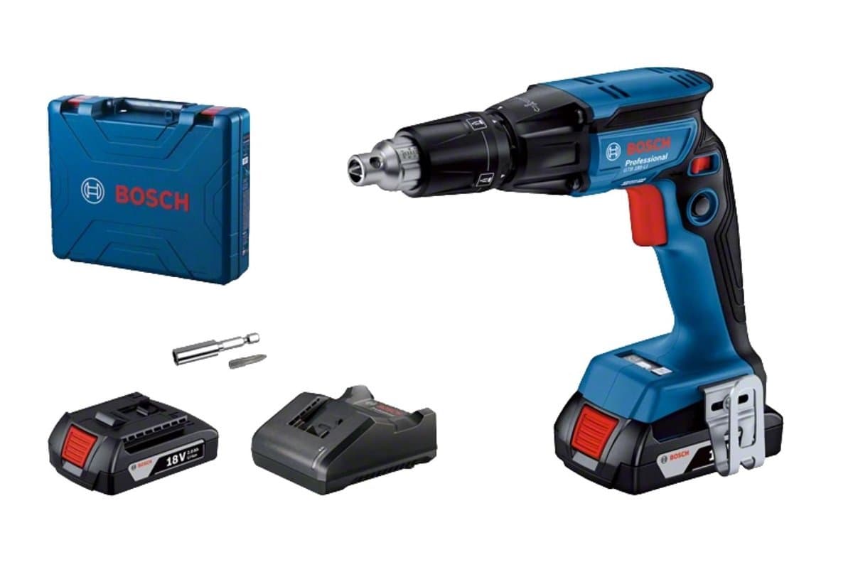 BOSCH GTB 185-LI AKÜLÜ ALÇIPAN VİDALAMA KÖMÜRSÜZ 18V 2X2,0 AH