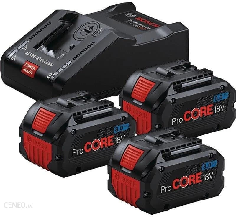 BOSCH SOLO BAŞLANGIÇ SETİ PROCORE 18V (3X8,0AH;GAL18V-160;C) UNI