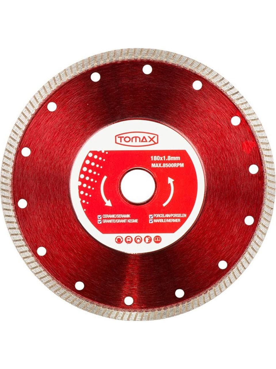 TOMAX HASSAS SERAMİK FAYANS KESİCİ 115*1,3MM