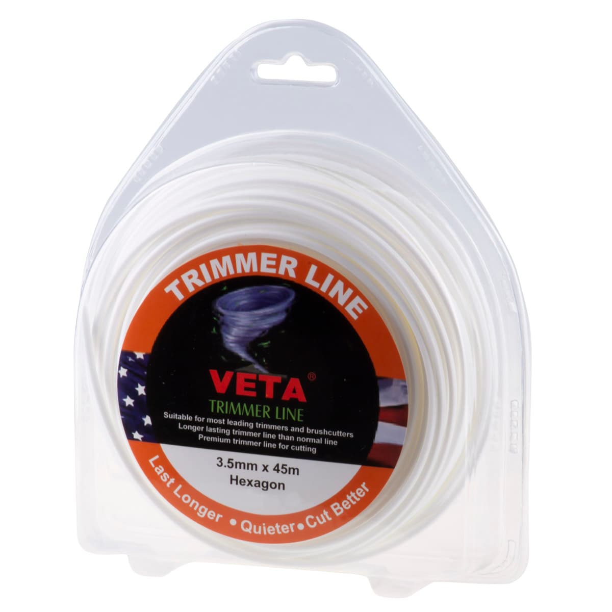 131723 VETA TIRPAN MİSİNASI PRO 3.5MM 40M BEYAZ 6 KÖŞE