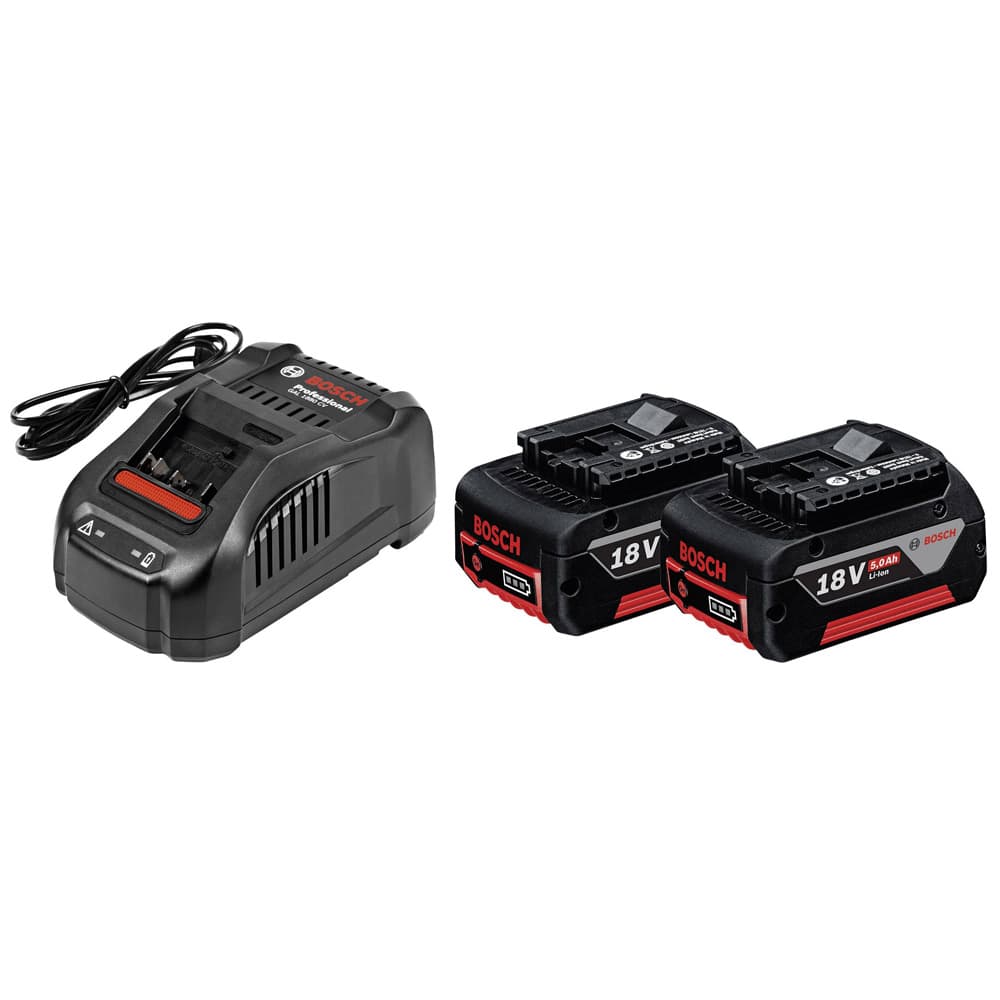 BOSCH SOLO BAŞLANGIÇ SETİ- GAL1880 CV ŞARJ ALETİ + 2X18V 5,0AH AKÜ