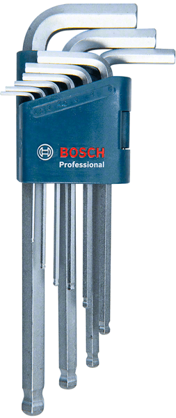 BOSCH PROFESYONEL ALLEN ANAHTAR TAKIMI HEX 9 PARÇA (1,5-10MM)