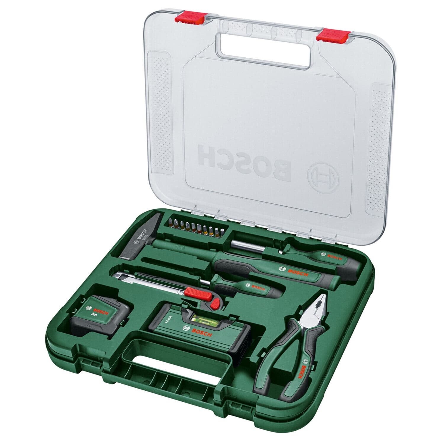 BOSCH YEŞİL SERİ UNİVERSAL EL ALETİ SETİ 17 PARÇA