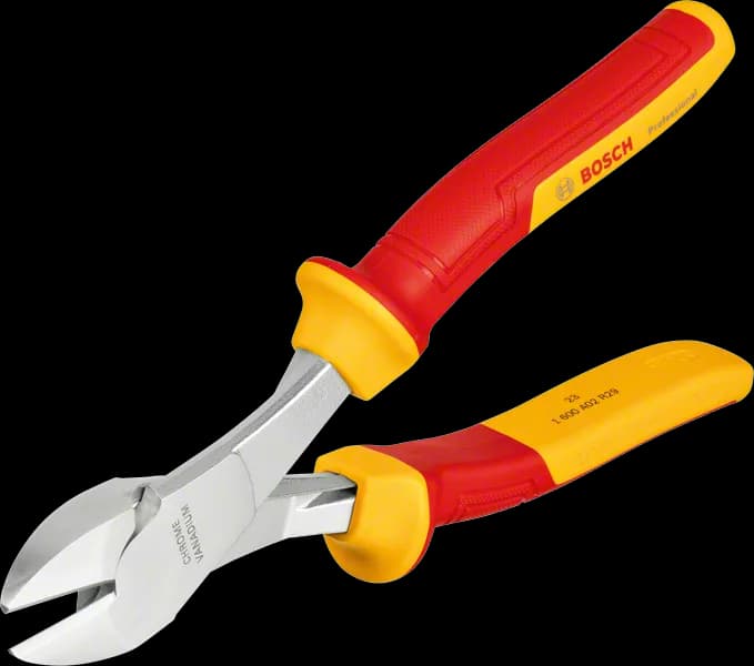 BOSCH ELEKTRİKÇİ UZUN KOLLU YAN KESKİ 200MM VDE 1.000V