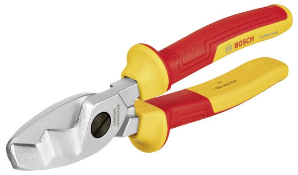 BOSCH ELEKTRİKÇİ KABLO KESME PENSESİ 200MM VDE 1.000V