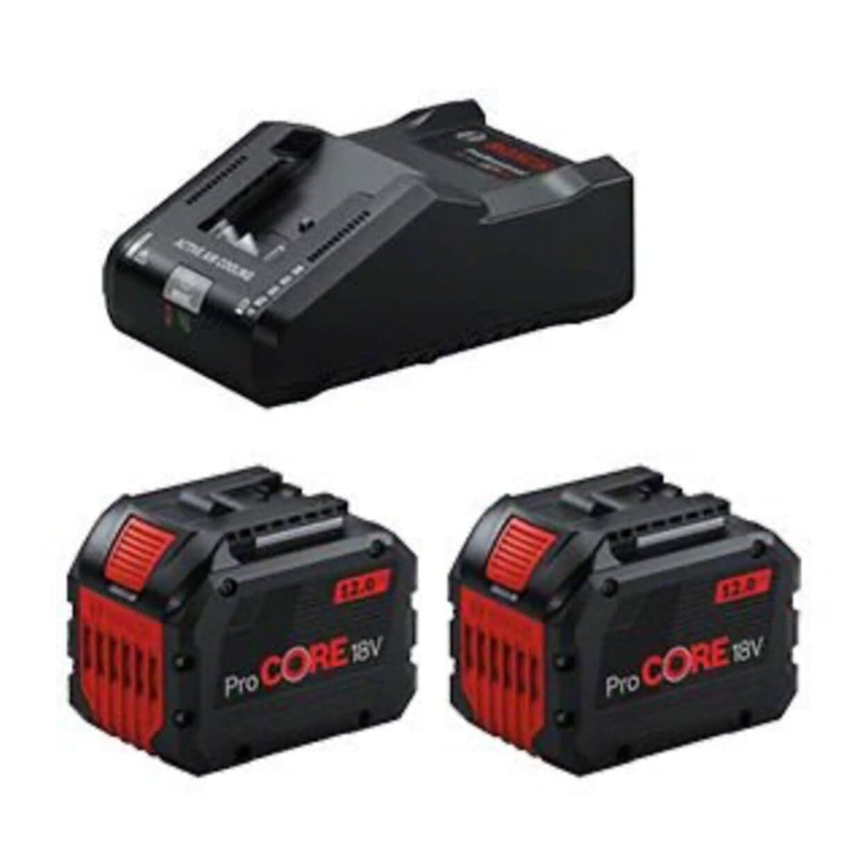 BOSCH SOLO BAŞLANGIÇ SETİ PROCORE 18V (2X12,0AH;GAL18V-160;C) UNI