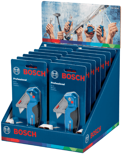 BOSCH PROFESYONEL KATLANIR MAKET BIÇAĞI (1600A016BL) 14 ADET STANDLI ÖZEL PAKET