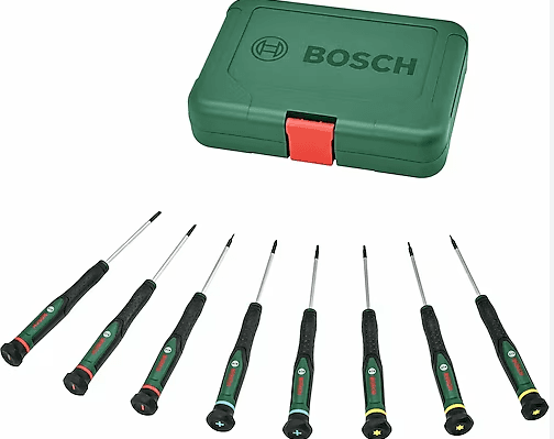 BOSCH YEŞİL SERİ HASSAS TORNAVİDA SETİ 8 PARÇA