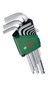 BOSCH YEŞİL SERİ ALLEN ANAHTAR TAKIMI HEX 9 PARÇA