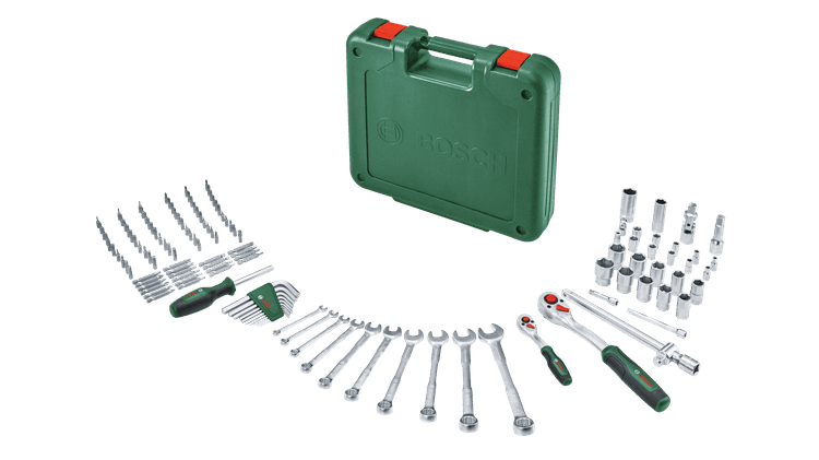 BOSCH EL ALETLERİ SETİ 134 PARÇA