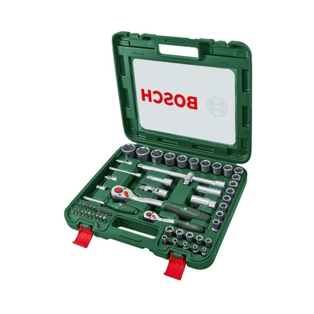 BOSCH LOKMA SETİ  1/2" + 1/4"  60 PARÇA