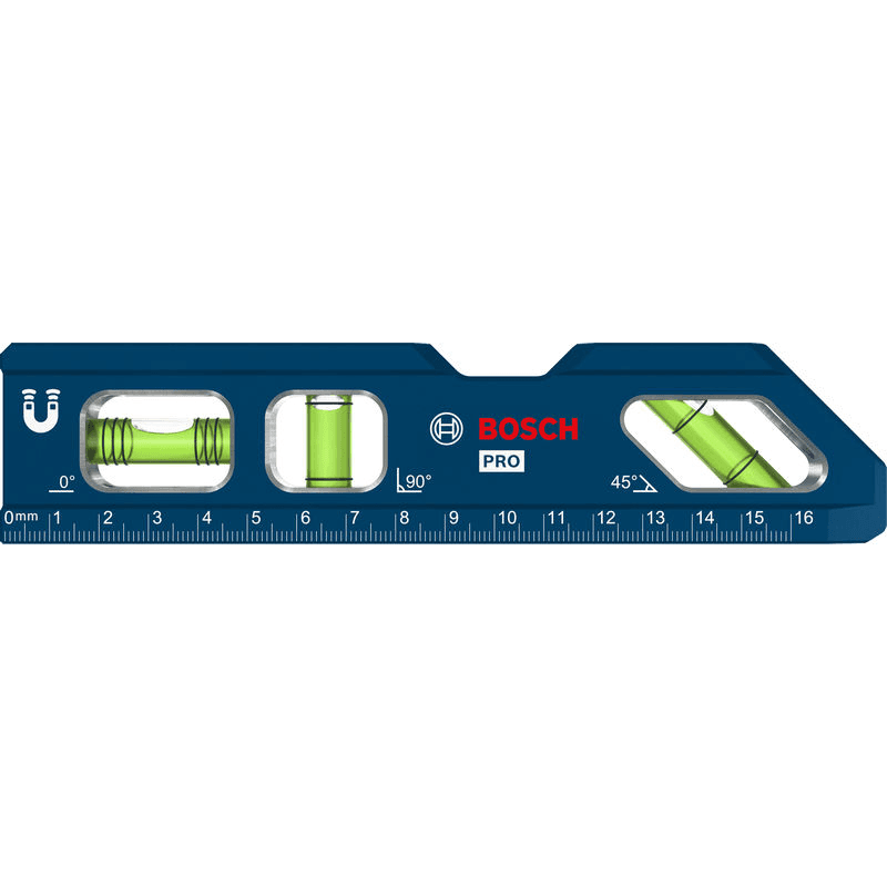 BOSCH PROFESYONEL ALÜMİNYUM TORPİDO SU TERAZİSİ 18 CM / 7"