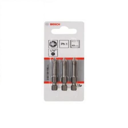 BOSCH BİTS UÇ EXTRAHARD PH1 49 MM 3 LÜ