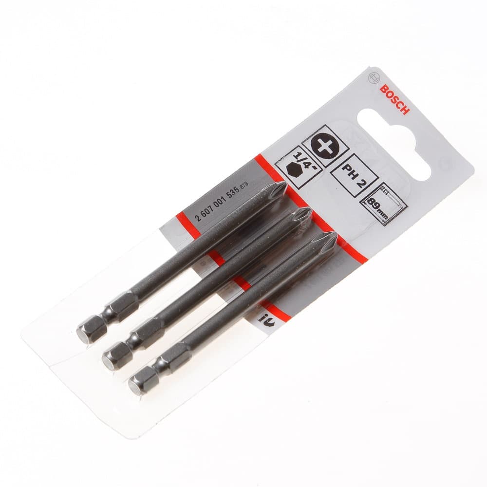 BOSCH BİTS UÇ EXTRAHARD PH2 89 MM 3 LÜ