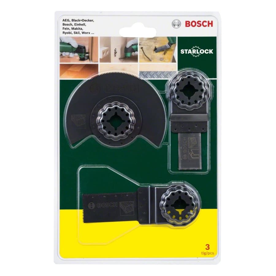 BOSCH DIY STARLOCK TESTERE AHŞAP SETİ 3 LÜ