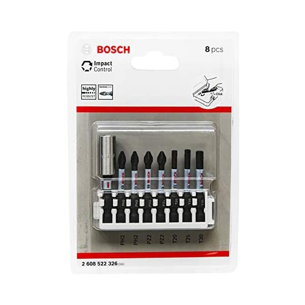 BOSCH BOSCH IMPACT CTRL BİTS UÇ SET+PH/PZ/T 50MM 8Lİ