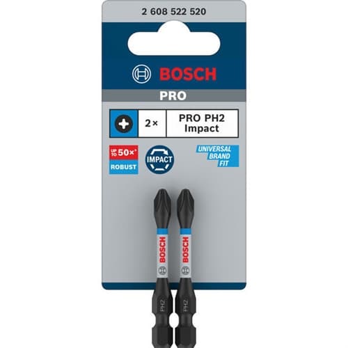 BOSCH PRO IMPACT CTRL BİTS UÇ PH2*55MM 2'Lİ