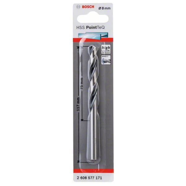 BOSCH HSSPOİNTTEQ METAL MATKAP UCU 8,0MM 1 Lİ
