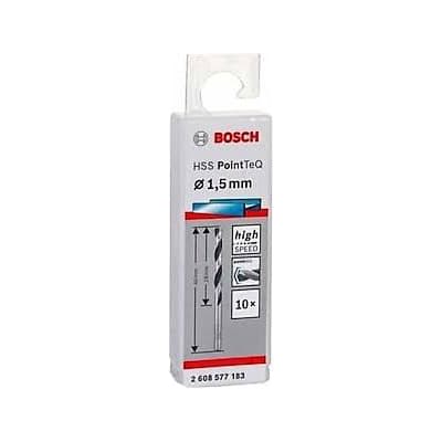 BOSCH HSS MATKAP UCU POİNTTEC 1,5 MM 10 LU PAKET