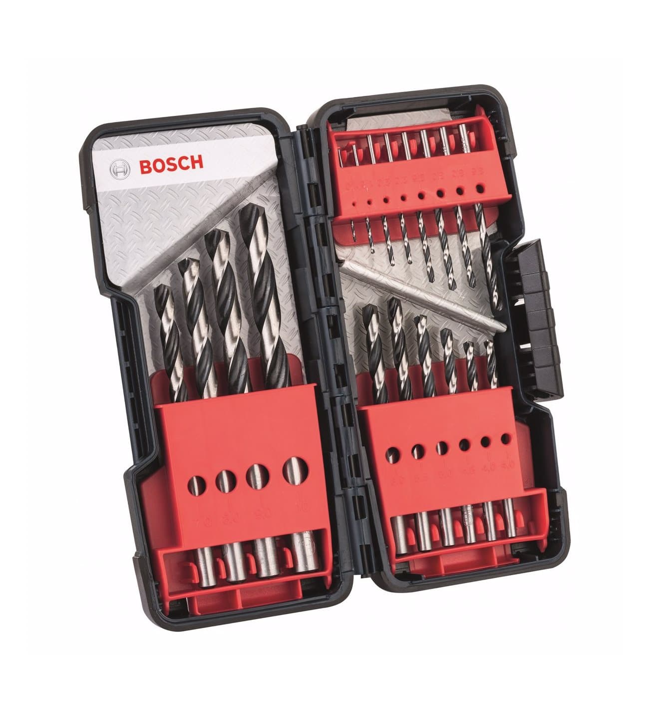 BOSCH HSS-POİNTTEQ METAL MATKAP UÇ SET 18 PARÇA 1-10 MM
