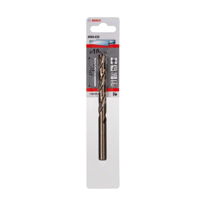BOSCH ALTIN SERİ HSS-CO METAL MATKAP UCU 10*133 MM 1'Lİ