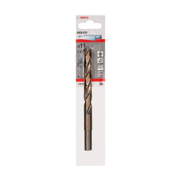 BOSCH ALTIN SERİ HSS-CO METAL MATKAP UCU 11*142 MM 1'Lİ