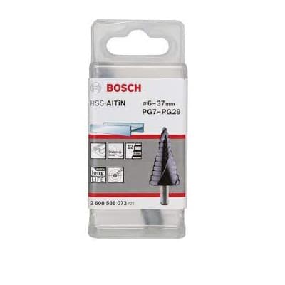 BOSCH HSS-TIN (ALTIN SERİ) 12 KADEMELİ MATKAP UCU PG7-29