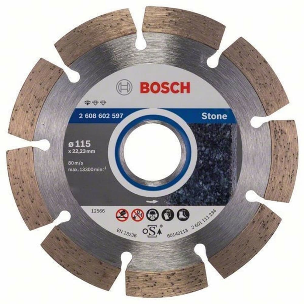 BOSCH STANDART FOR STONE 115 MM TEKLI AMBALAJ