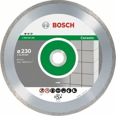 BOSCH STANDART FOR CERAMIC 230 MM 10 LU AMBALAJ