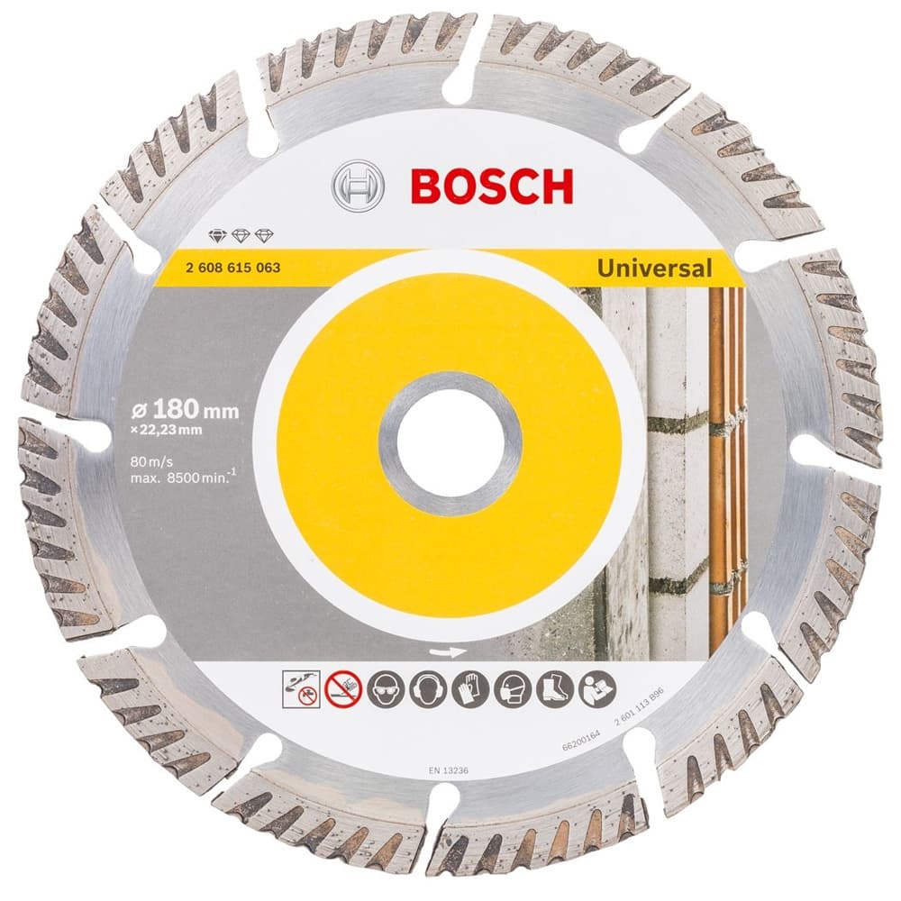 BOSCH STANDART FOR UNIVERSAL 180 MM TEKLI AMBALAJ