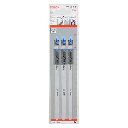 BOSCH DEKUPAJ BIÇAĞI FLEXMETAL SANDWICH PANEL T718BF 3LÜ (SANDVİÇ PANEL)