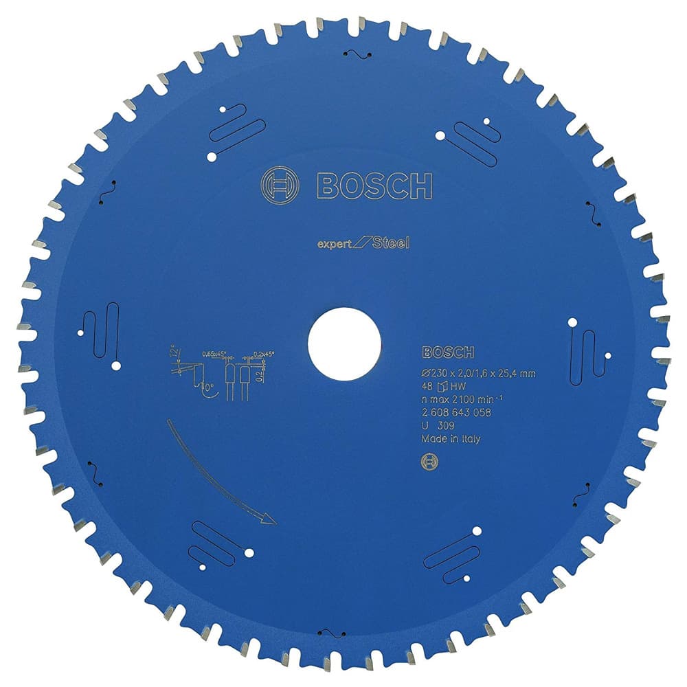BOSCH EXPERT FOR STEEL 305*25,40 MM 60 DİŞ (ELMAS DEMİR TESTERE)