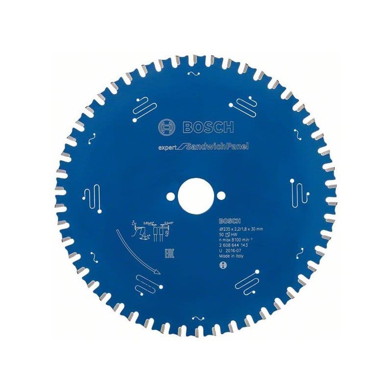 BOSCH EXPERT FOR SANDWİCH PANEL DAİRE TESTERE 235*30 MM 50 DİŞ