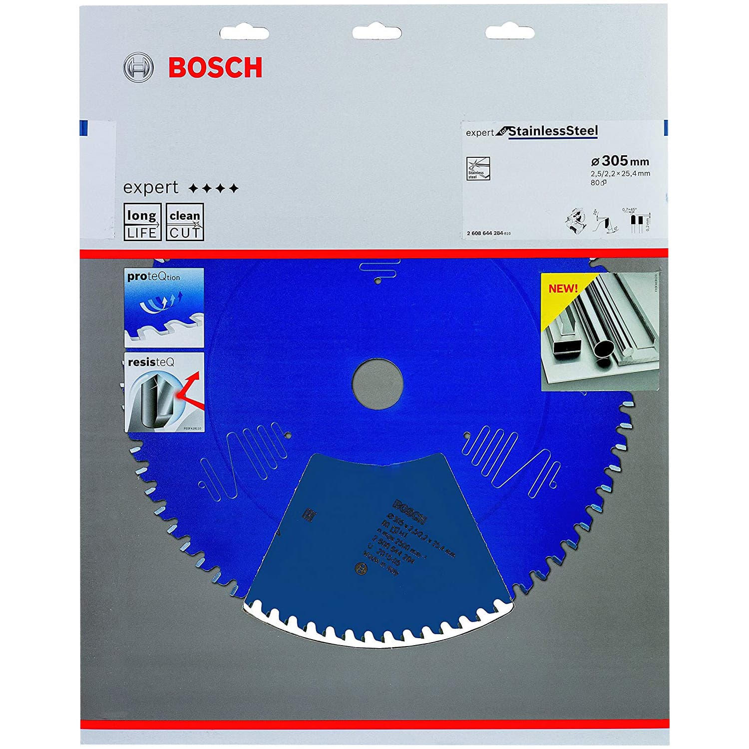 BOSCH EXPERT FOR STAİNLESS STEEL DAİRE TESTERE 305*25,4 80 MM DİŞ (PASLANMAZ ÇELİK, DEMİR)
