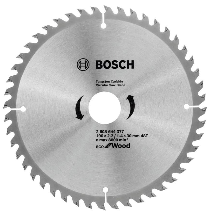 BOSCH# OPTİLİNE ECO DAİRE TESTERE 190*30 MM 48 DİŞ (2608644614)