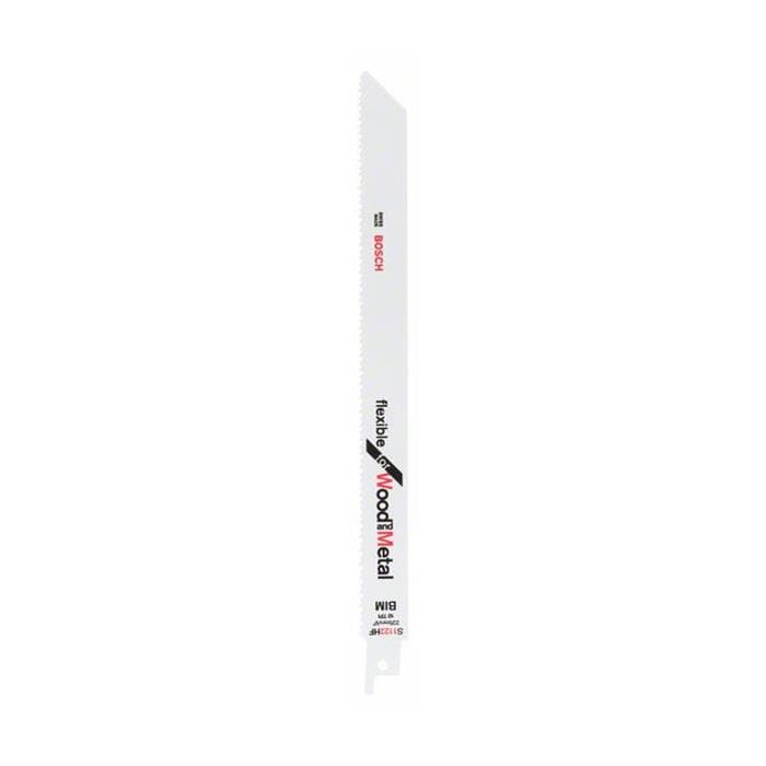 BOSCH TİLKİ KUYRUĞU BIÇAĞI  S 1122 HF 225 MM FLEXİBLE FOR WOODANDMETAL 5 Lİ