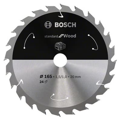 BOSCH STNDARD FOR WOOD 165*20 MM 24 D