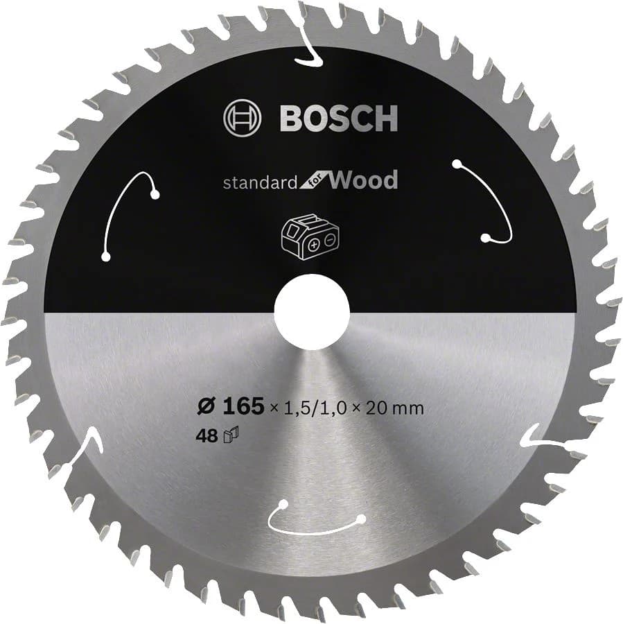 BOSCH STNDARD FOR WOOD 165*20 MM 48 D
