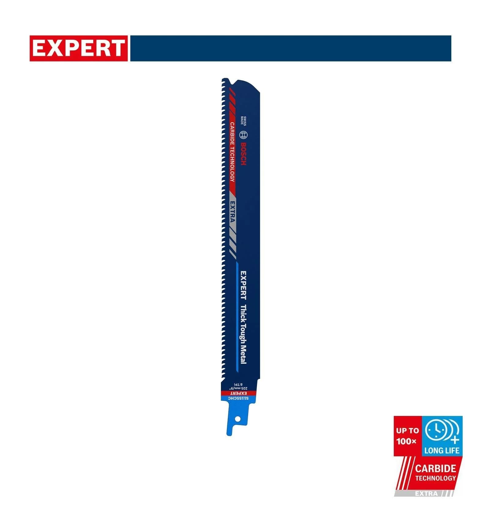 BOSCH TİLKİ KUYRUĞU BIÇAĞI S1155CHC 225MM EXPERT THİCK TOUGH METAL 1 Lİ