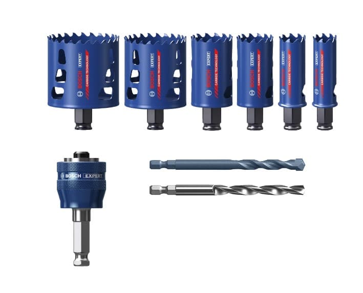 BOSCH EXPERT SERT MALZEME Bİ-METAL PANÇ SETİ 22/25/35/51/60/68 MM 9 PARÇA
