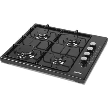 LX-420F LUXELL YEKPARE SET ÜSTÜ OCAK SİYAH (DOĞALGAZ)