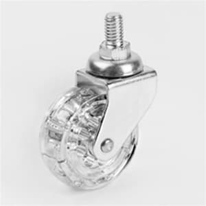 326 HTS ŞEFFAF MAK.VİDALI TEKER 50*20 MM.