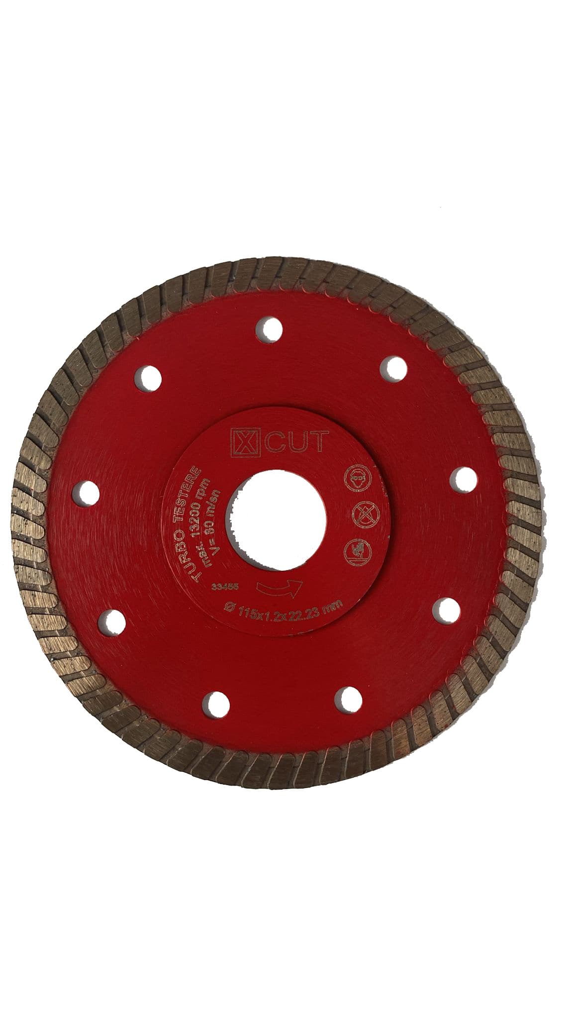33455 KRİSTAL XCUT ELMAS TURBO TESTERE 115MM