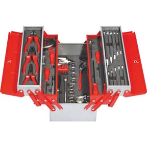 8420005063 İZELTAŞ MEKANİKÇİ TAKIM ÇANTASI - 5 GÖZ 62 PCS