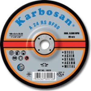 910610 KARBOSAN METAL TAŞLAMA DİSKİ BOMBELİ 230*8,0