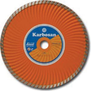 950410 KARBOSAN ELMAS TAŞ KESİCİ TURBO KAN.115MM. TURUNCU
