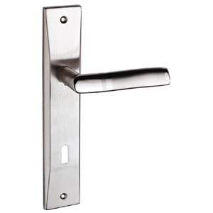 AS206 BUSE NİKEL SATEN YALE KAPI KOLU